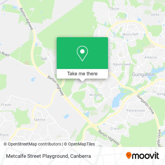Metcalfe Street Playground map