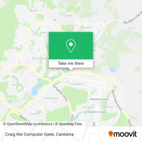 Mapa Craig the Computer Geek