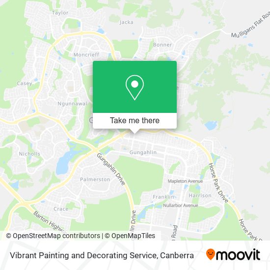 Vibrant Painting and Decorating Service map