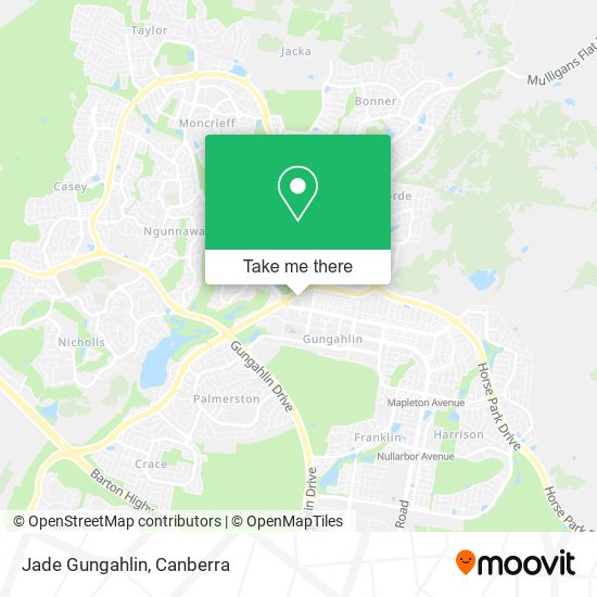 Jade Gungahlin map