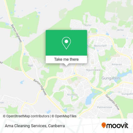 Ama Cleaning Services map