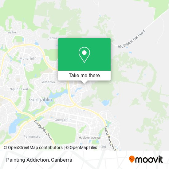 Painting Addiction map