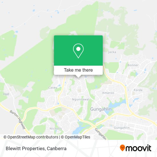 Blewitt Properties map