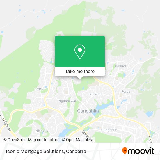 Iconic Mortgage Solutions map