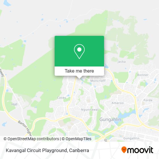 Kavangal Circuit Playground map