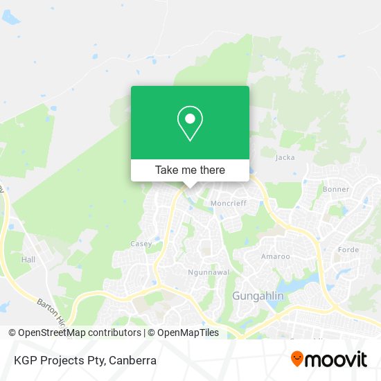 KGP Projects Pty map