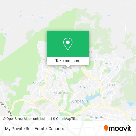 My Private Real Estate map