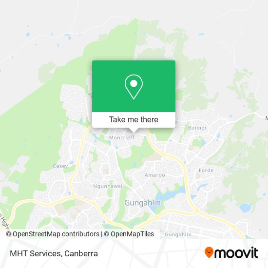 MHT Services map