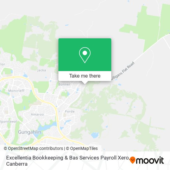Excellentia Bookkeeping & Bas Services Payroll Xero map