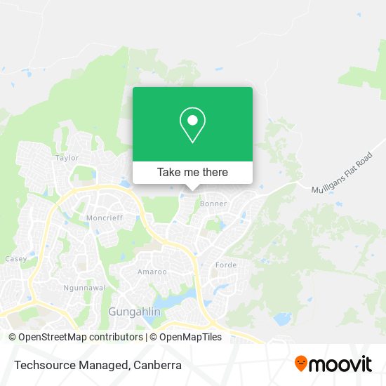 Techsource Managed map