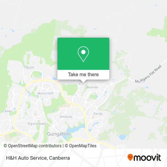 Mapa H&H Auto Service