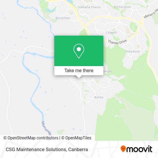 CSG Maintenance Solutions map