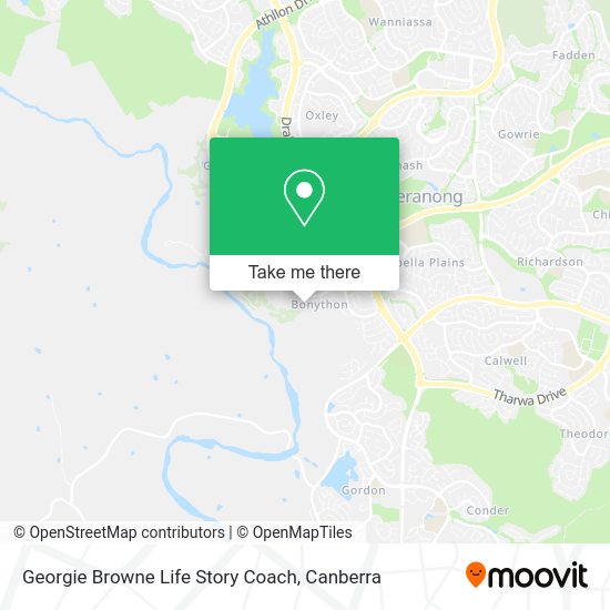 Georgie Browne Life Story Coach map