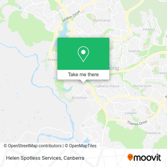 Helen Spotless Services map