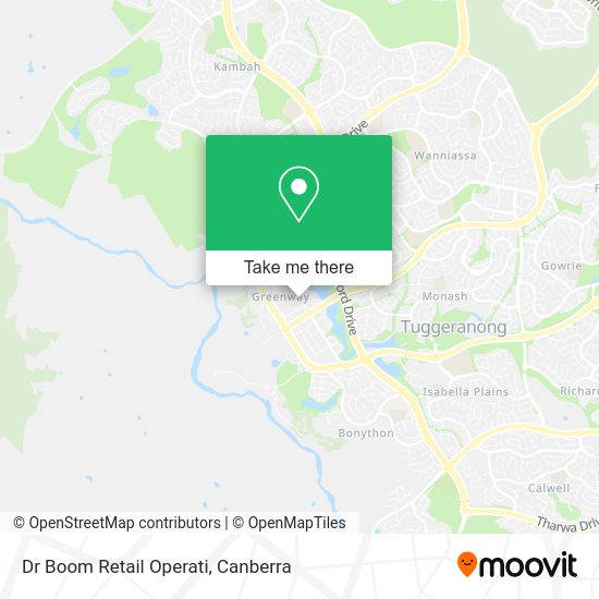 Dr Boom Retail Operati map