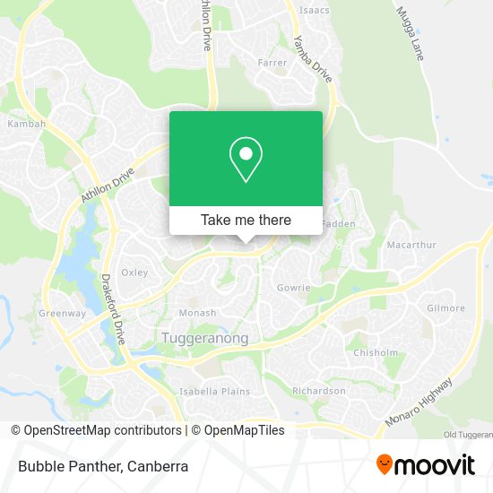 Bubble Panther map
