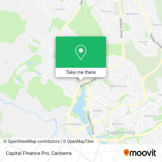 Capital Finance Pro map