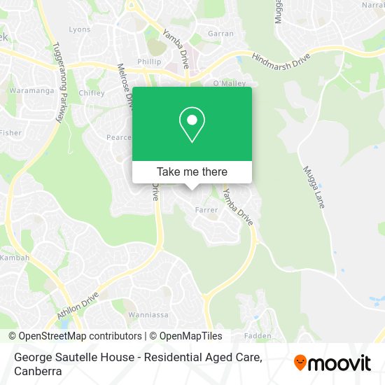 George Sautelle House - Residential Aged Care map