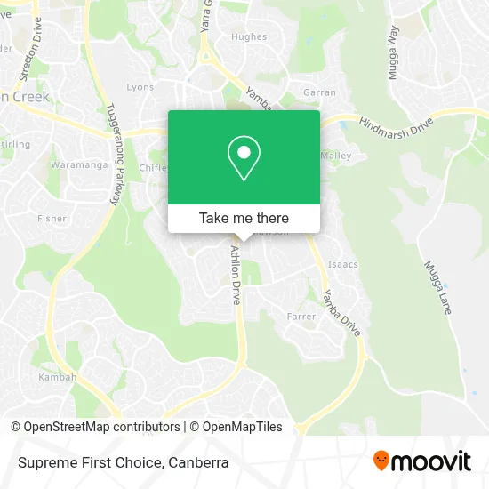 Mapa Supreme First Choice