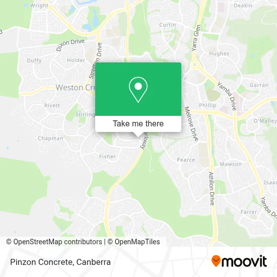 Mapa Pinzon Concrete