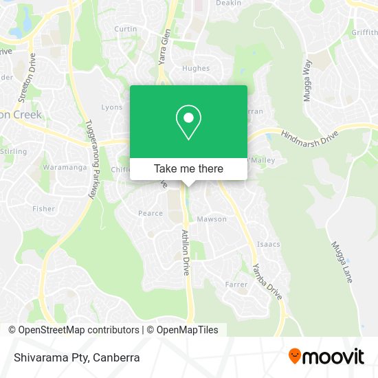 Shivarama Pty map