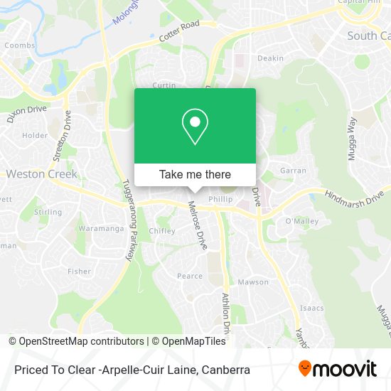 Priced To Clear -Arpelle-Cuir Laine map