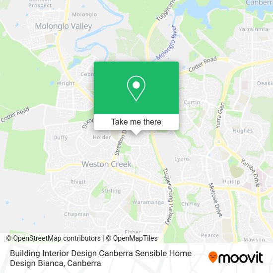 Building Interior Design Canberra Sensible Home Design Bianca map