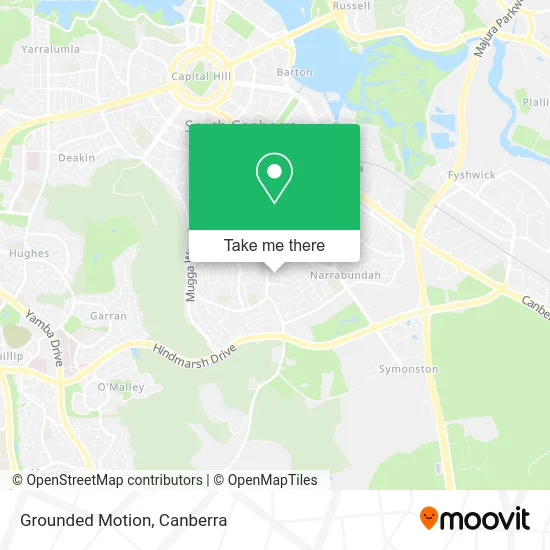 Grounded Motion map