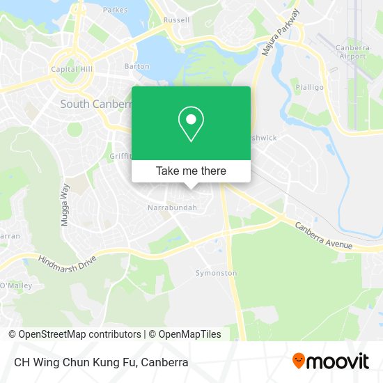 CH Wing Chun Kung Fu map