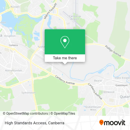 Mapa High Standards Access