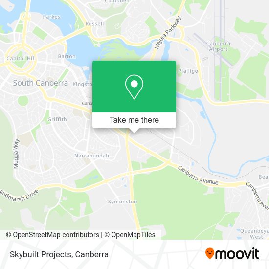 Skybuilt Projects map