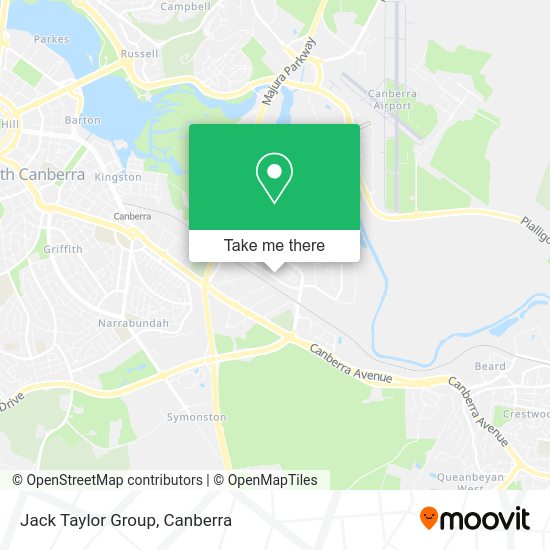 Jack Taylor Group map