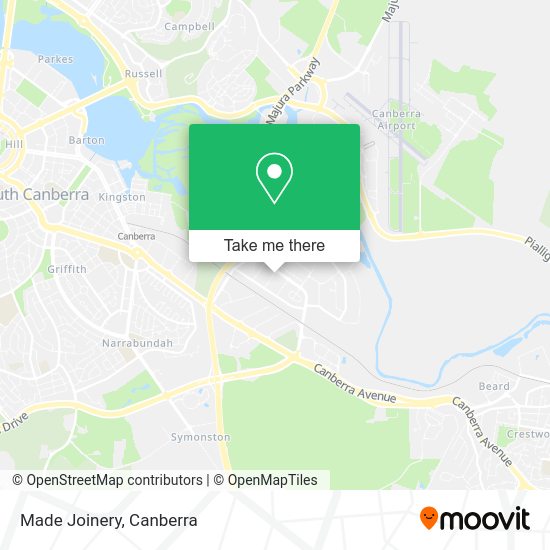 Made Joinery map