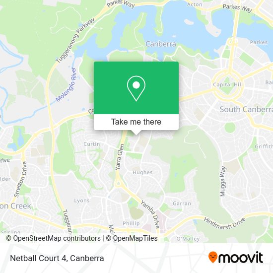 Netball Court 4 map