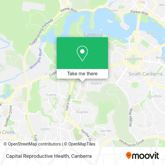 Mapa Capital Reproductive Health