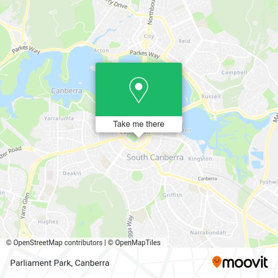 Parliament Park map