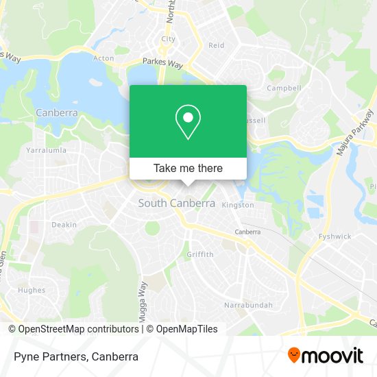 Pyne Partners map