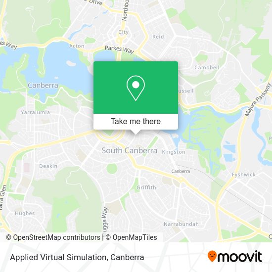 Applied Virtual Simulation map