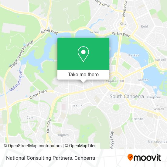 National Consulting Partners map