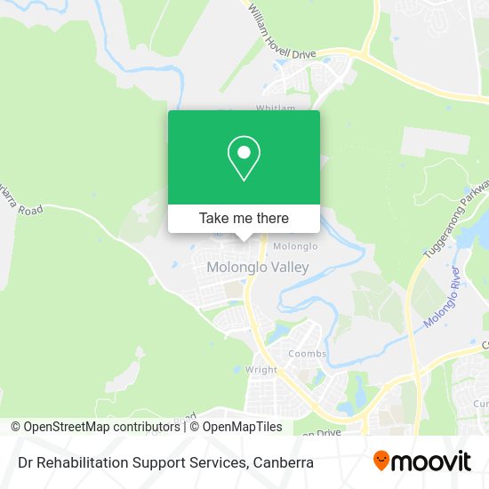 Dr Rehabilitation Support Services map