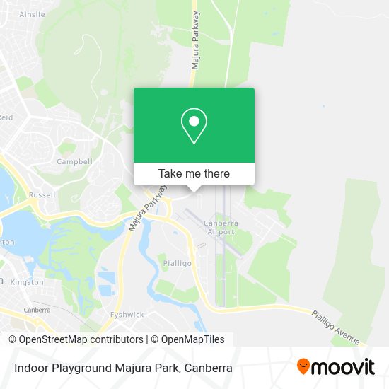 Indoor Playground Majura Park map