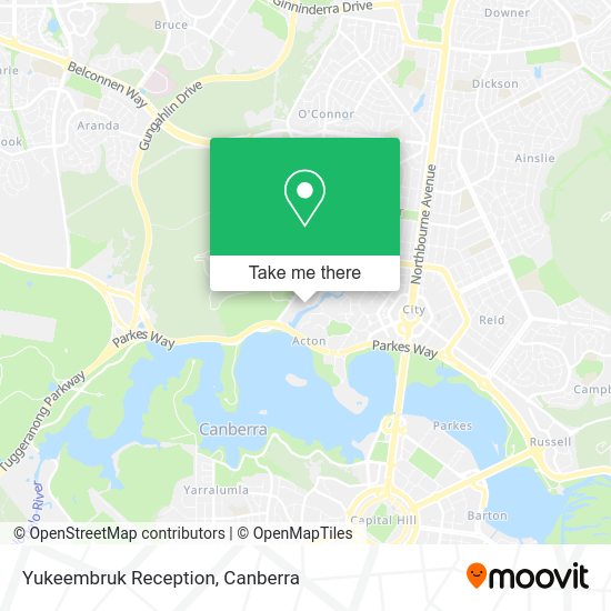 Yukeembruk Reception map