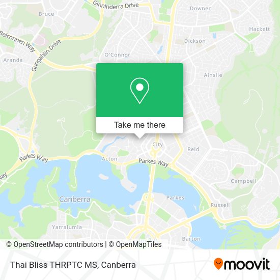 Thai Bliss THRPTC MS map