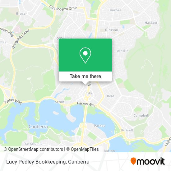 Lucy Pedley Bookkeeping map