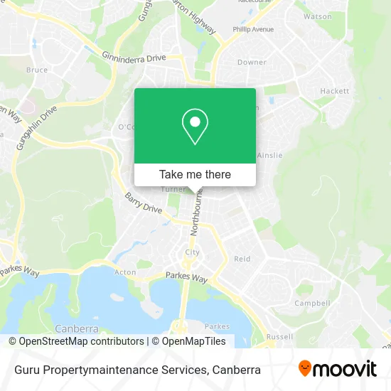 Guru Propertymaintenance Services map