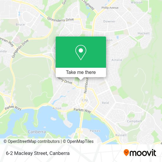6-2 Macleay Street map