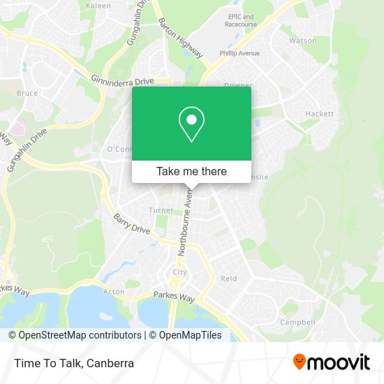 Time To Talk map