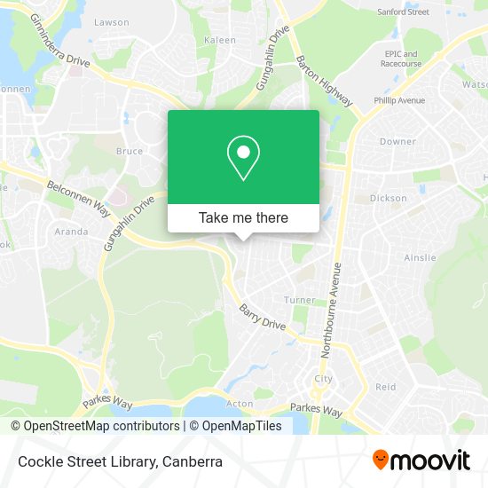 Cockle Street Library map