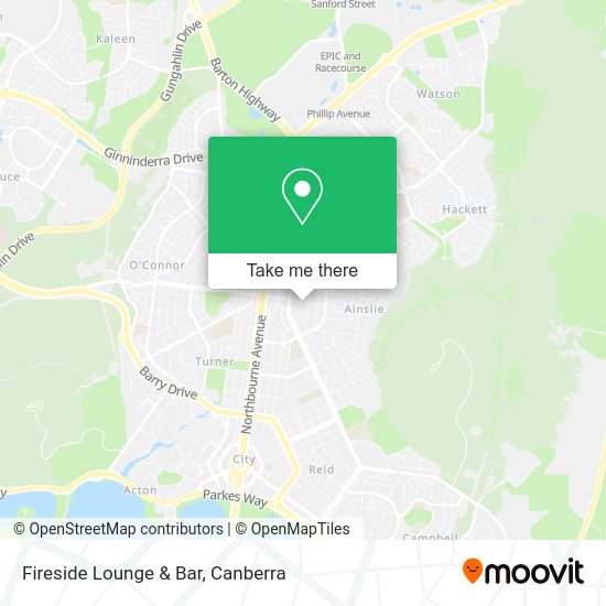 Fireside Lounge & Bar map