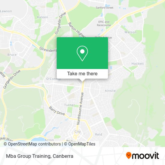 Mba Group Training map